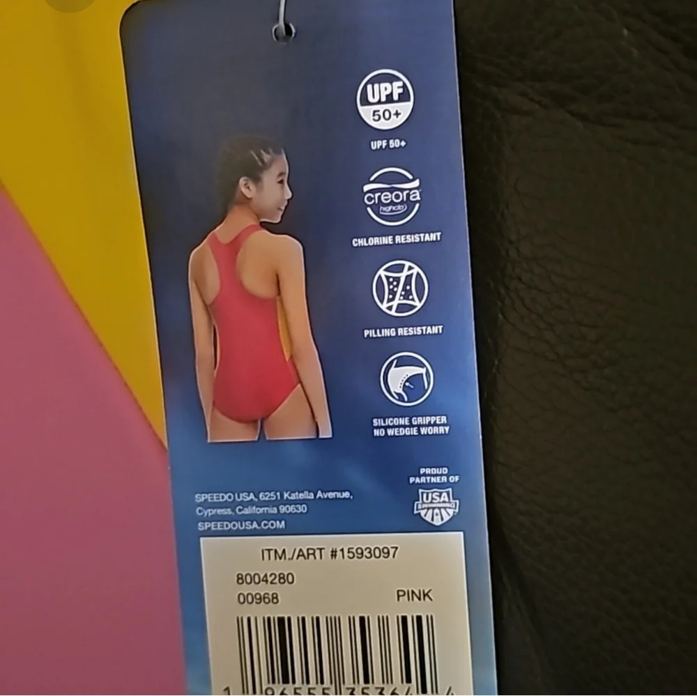 Speedo youth girls swimsuit 1 pc